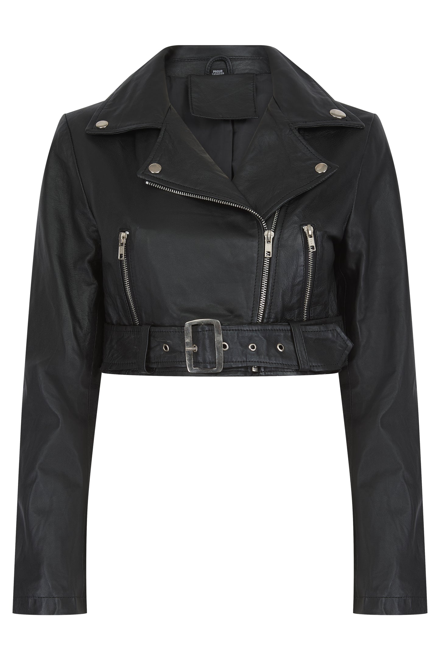 Anita Leather Biker with Mesh Skirt