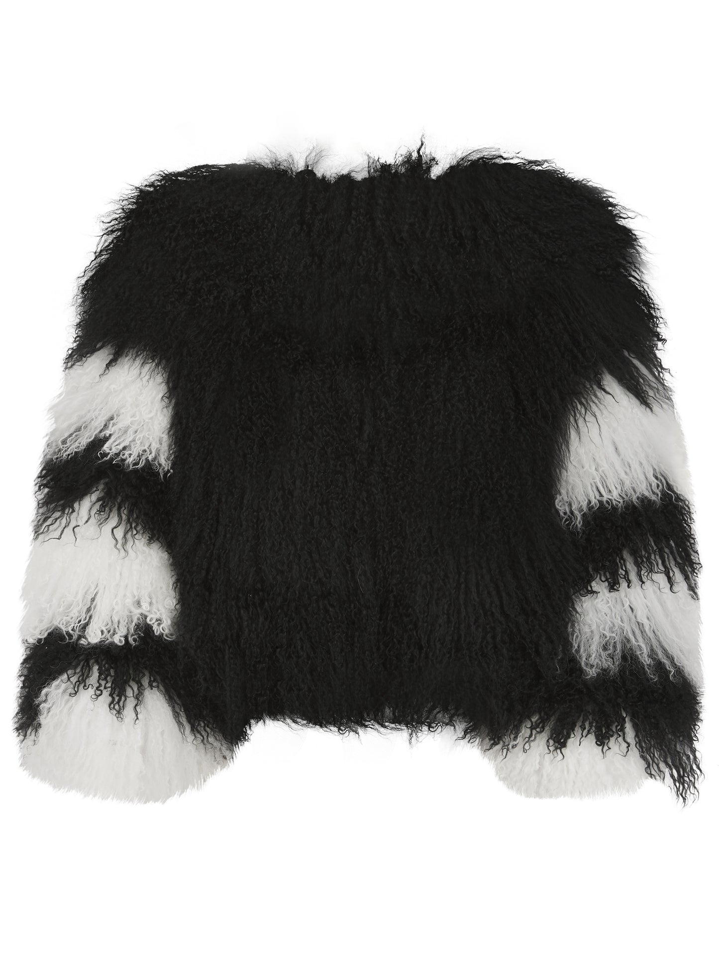 Maya Cropped Mongolian Wool Jacket