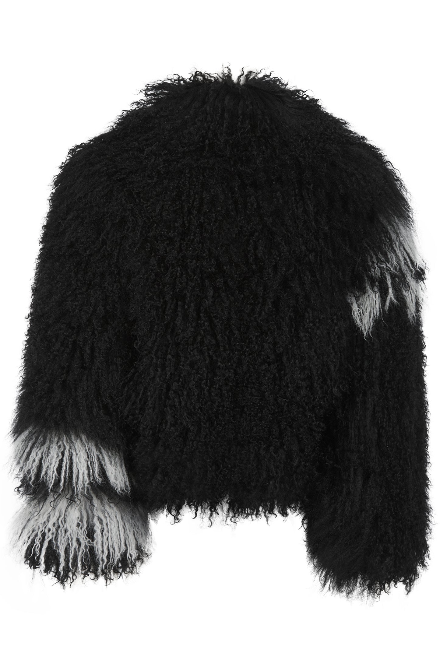 Laura Mongolian Wool Cropped Jacket
