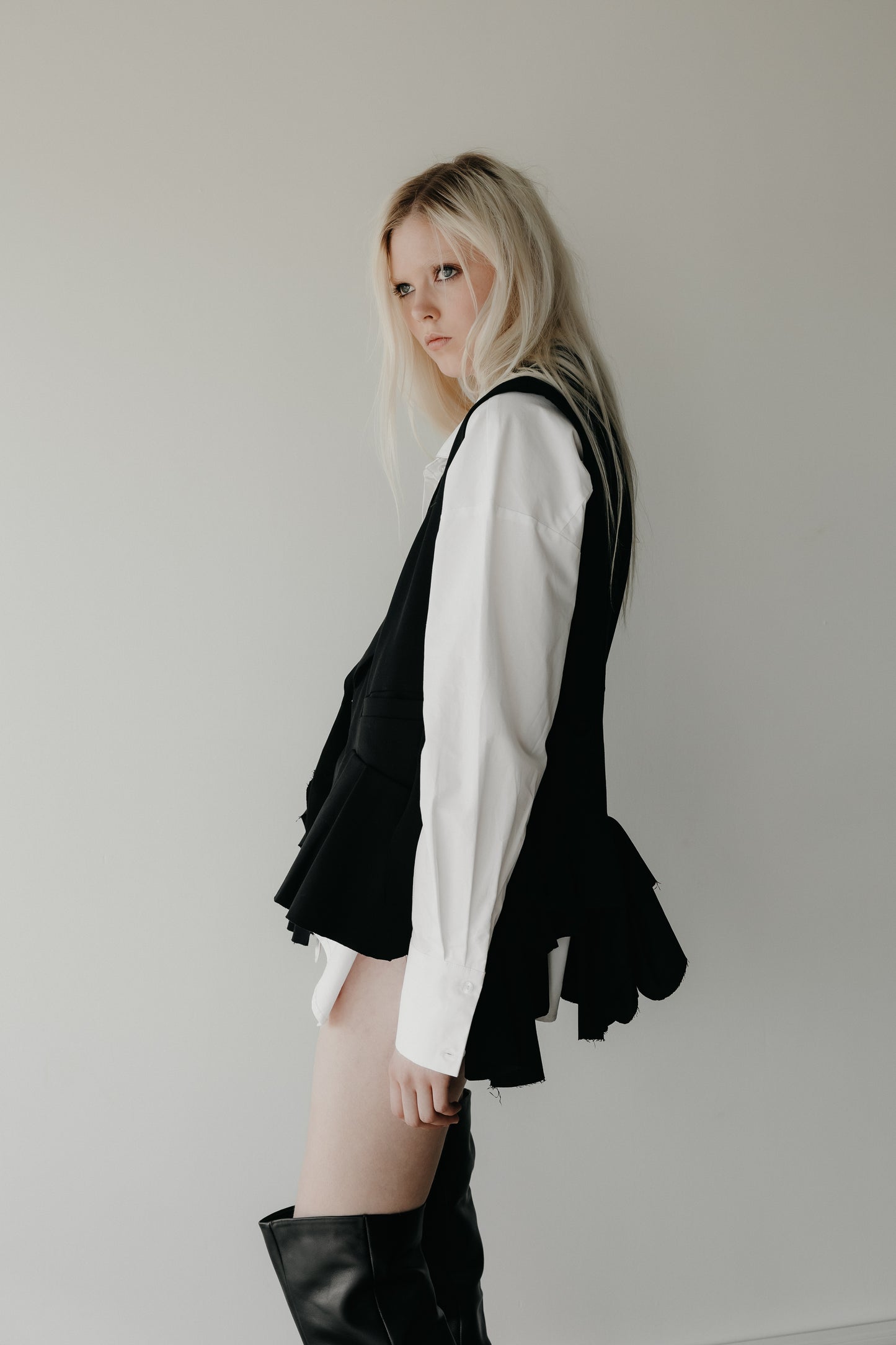 Molly Layered Blazer Vest