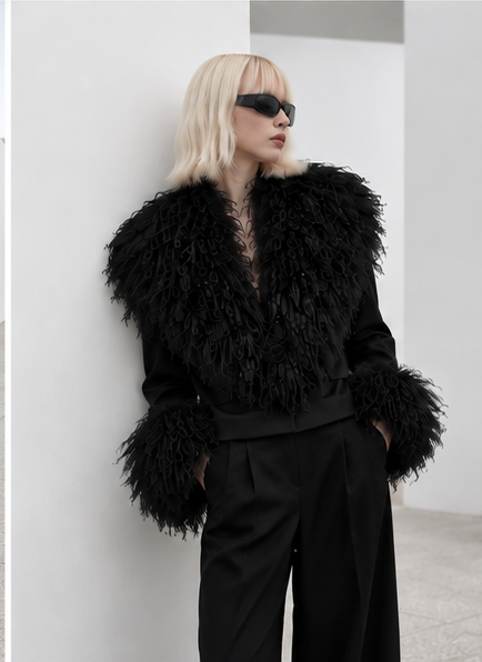 Lane Cropped Jacket